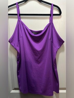 Lane Bryant Size 26/28 Purple Camisole EUC